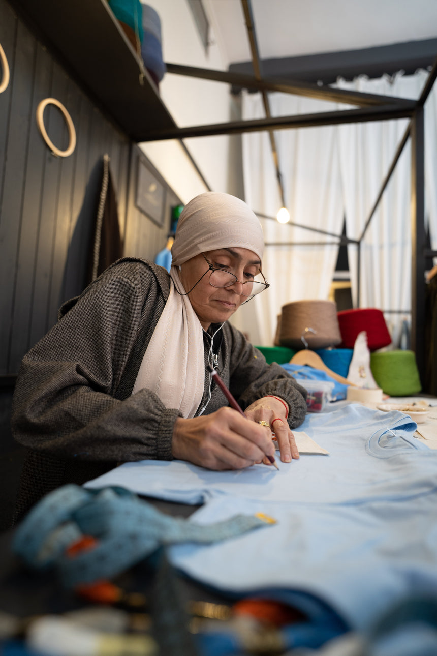 Embroidery Workshop with Saida