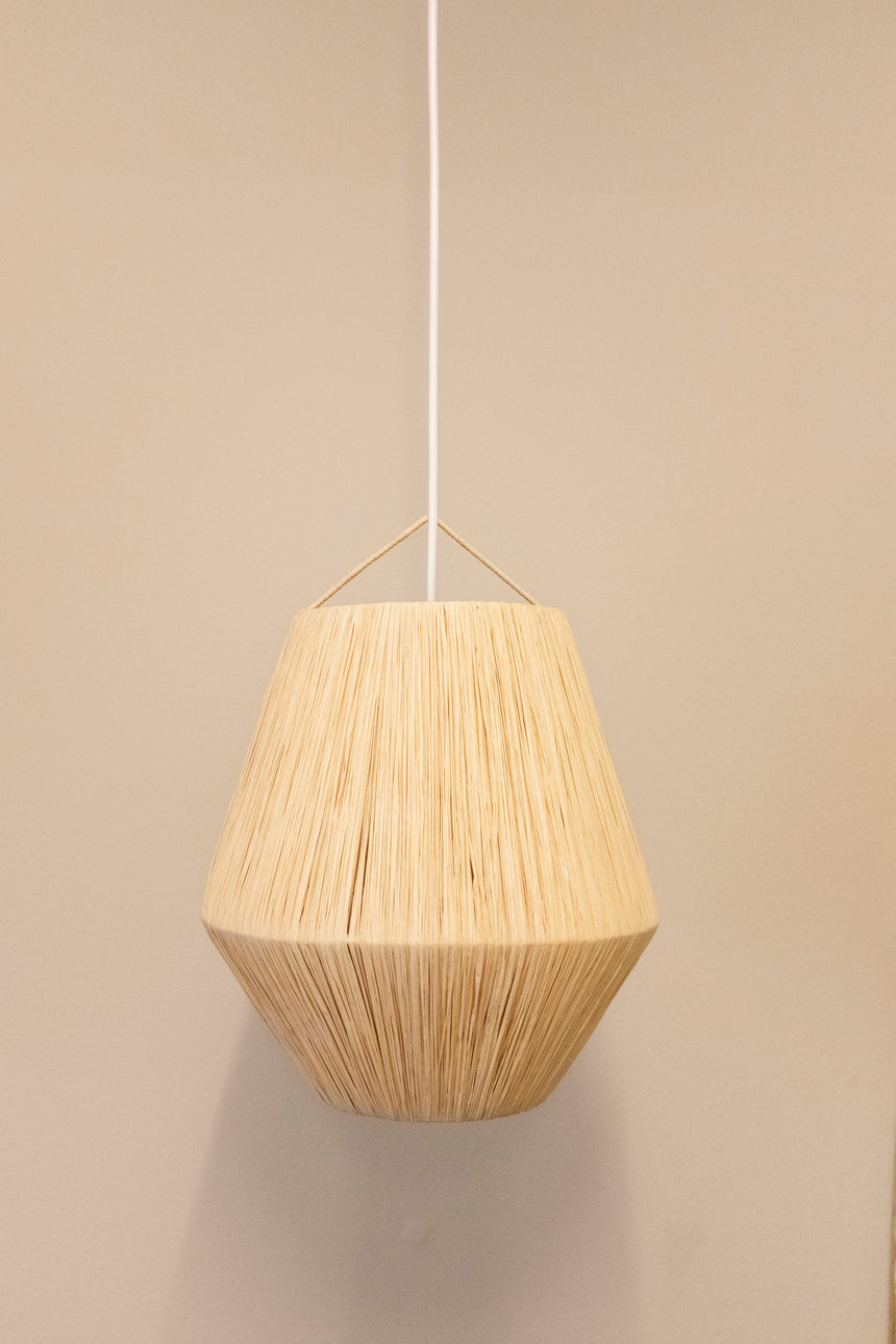 Raffia - Lamp - Diamond - Small