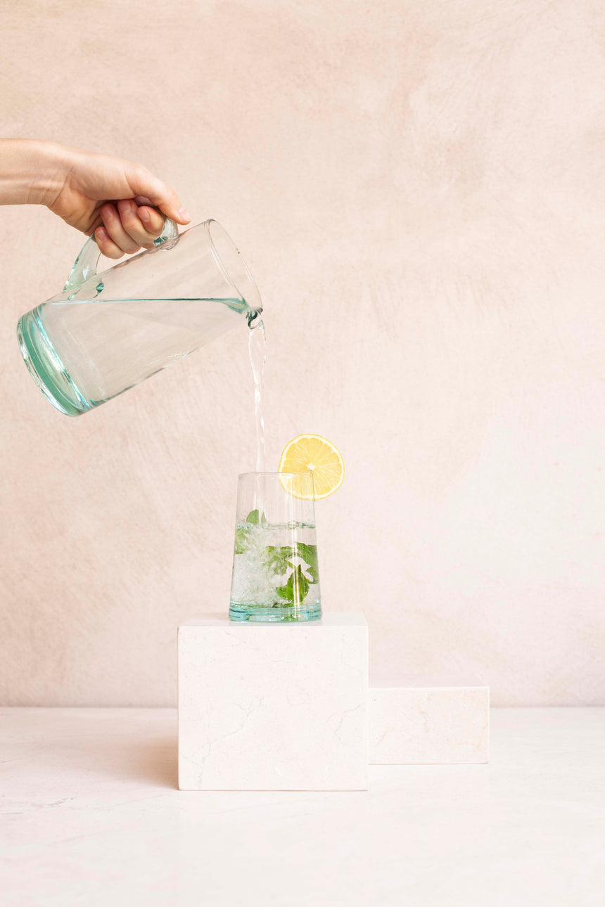 Glass - Carafe - Modern With Handle