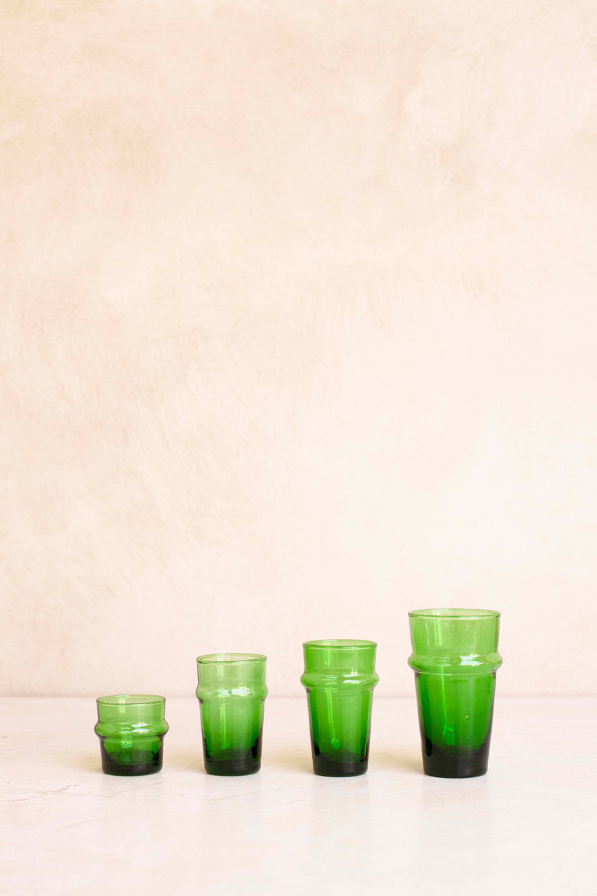 Glass - Beldi - Palm Green