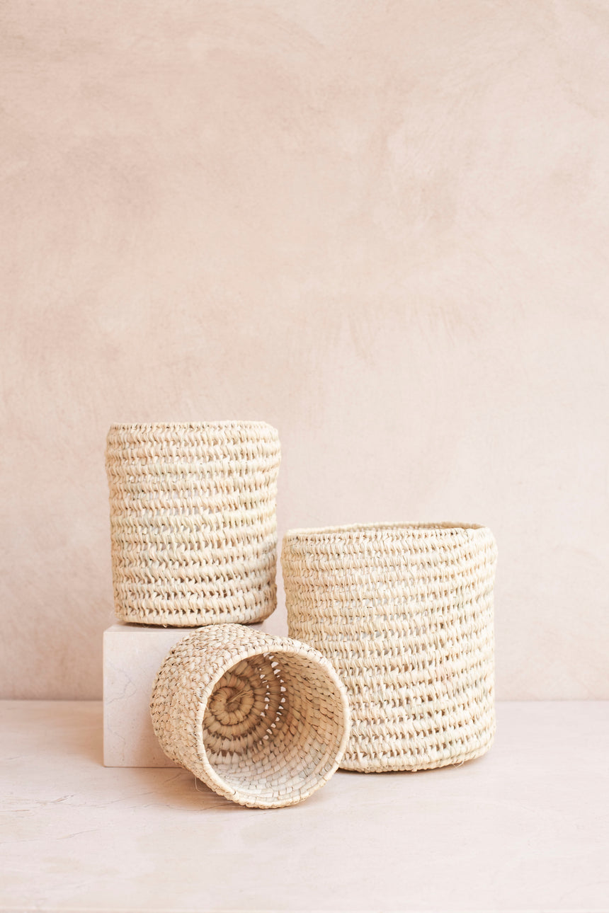 Palm Leaf - Baskets Set