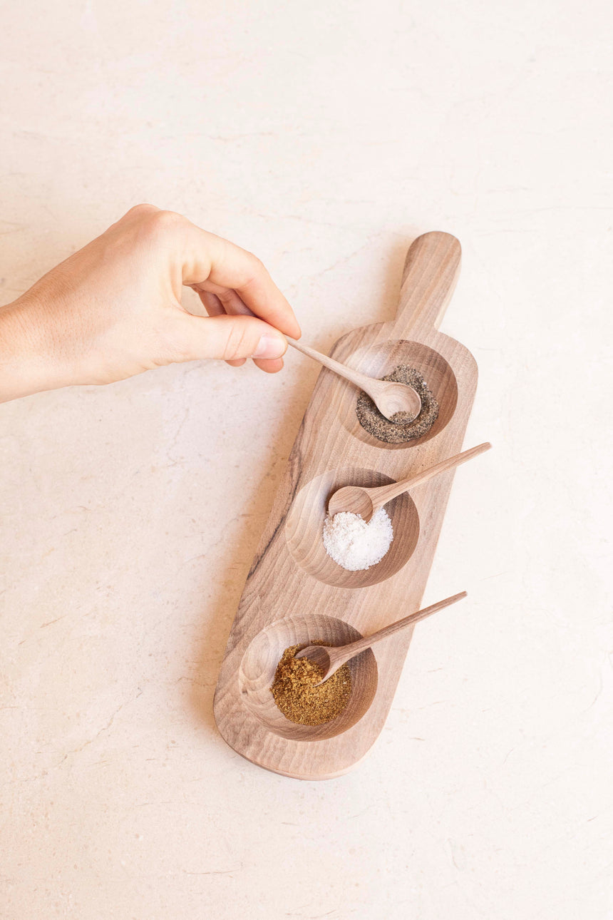 Wood - Serving Tray - Spices